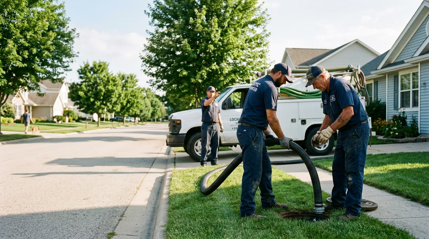 Septic Tank Cleaning in Brockport, PA